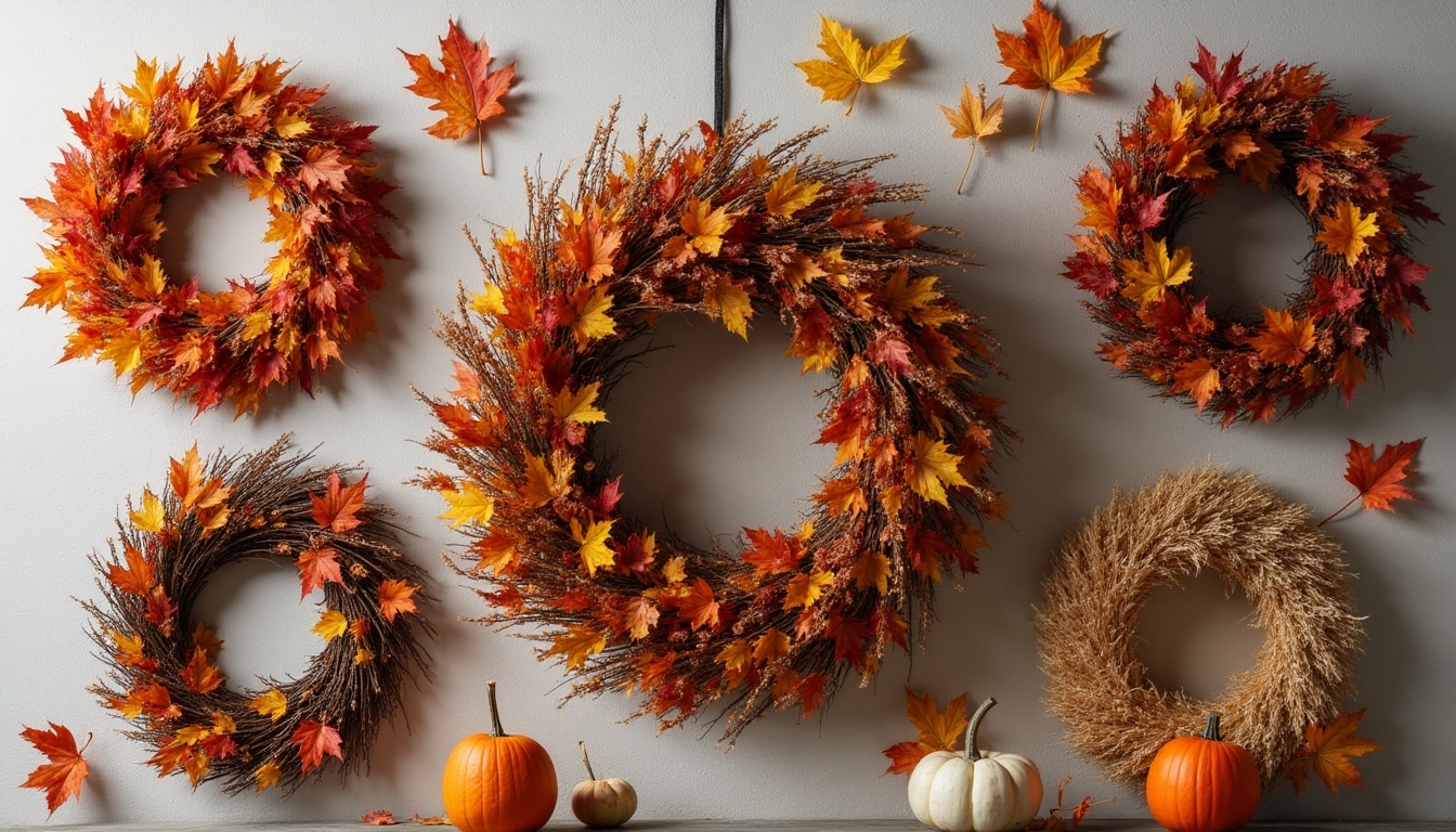 wreath base and theme