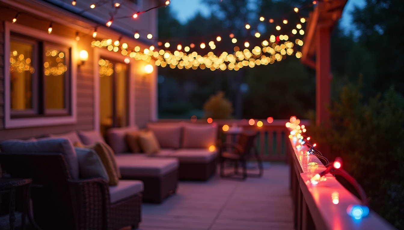 year round outdoor lighting ideas
