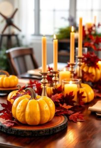 autumn inspired table decoration ideas