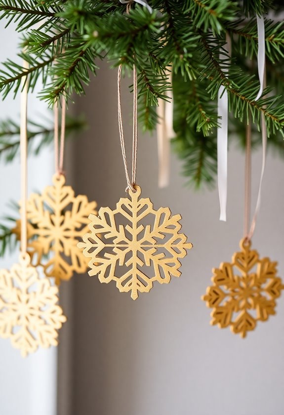 cardboard ornaments for holidays