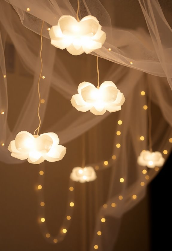 floating light cloud decor