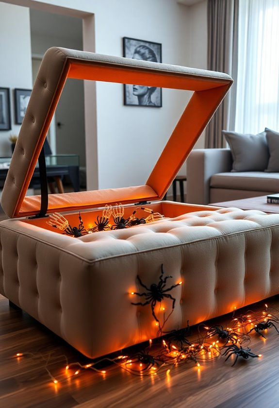 halloween themed furniture transformations