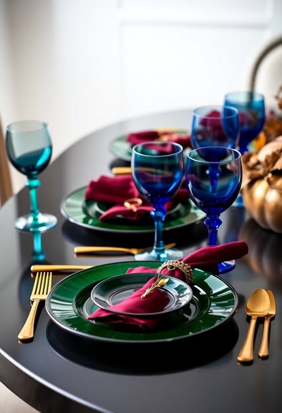 jewel tones for sophistication