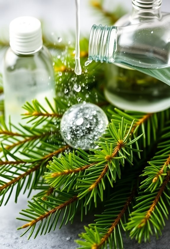 maintain fresh holiday greenery