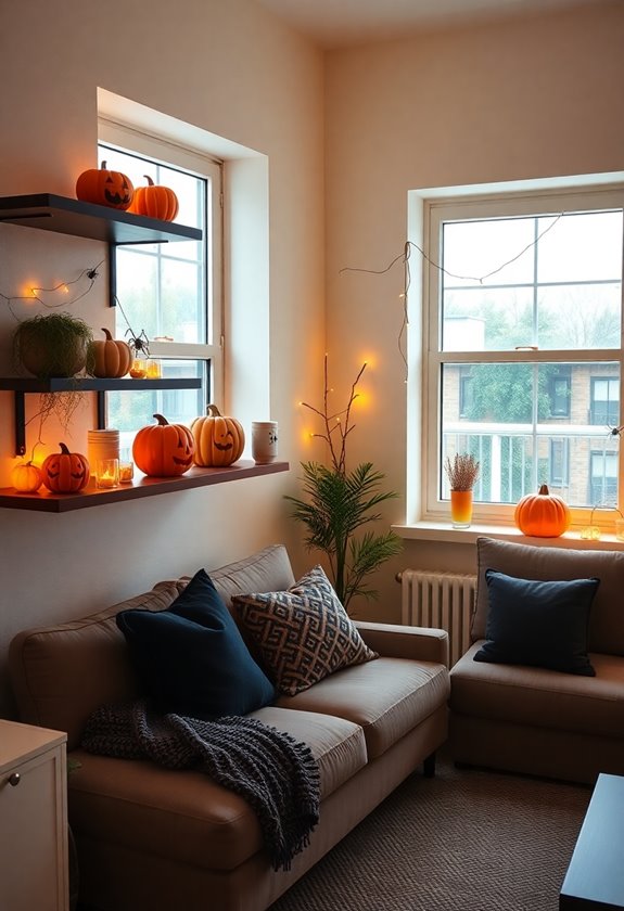 maximize halloween decoration space
