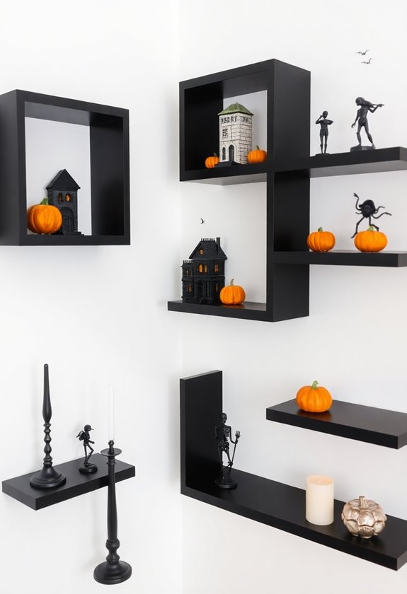 miniature spooky scene decor