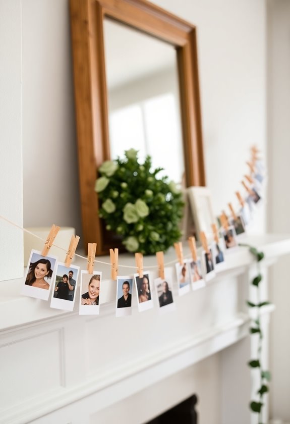 personalized family photo display