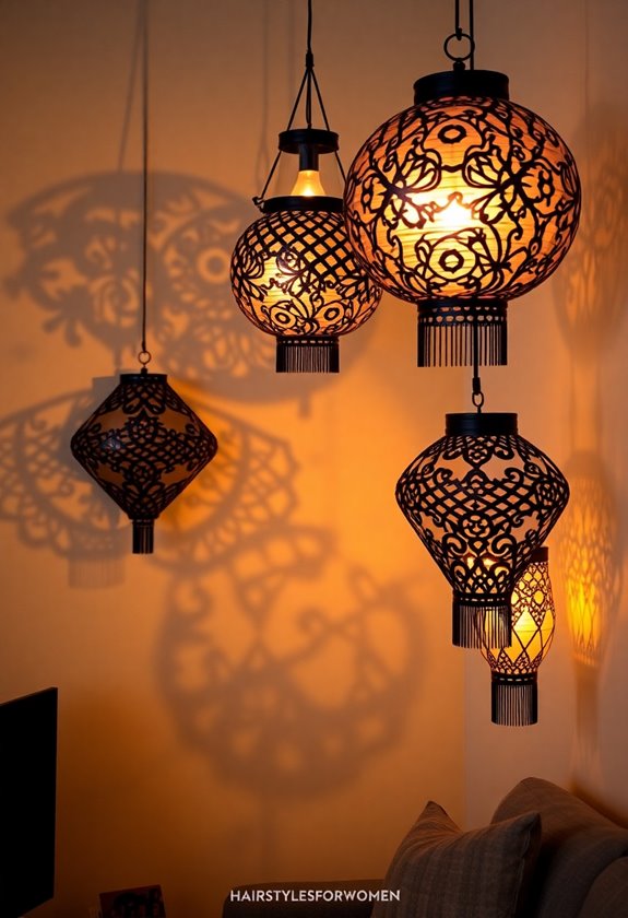 shadow lanterns create atmosphere
