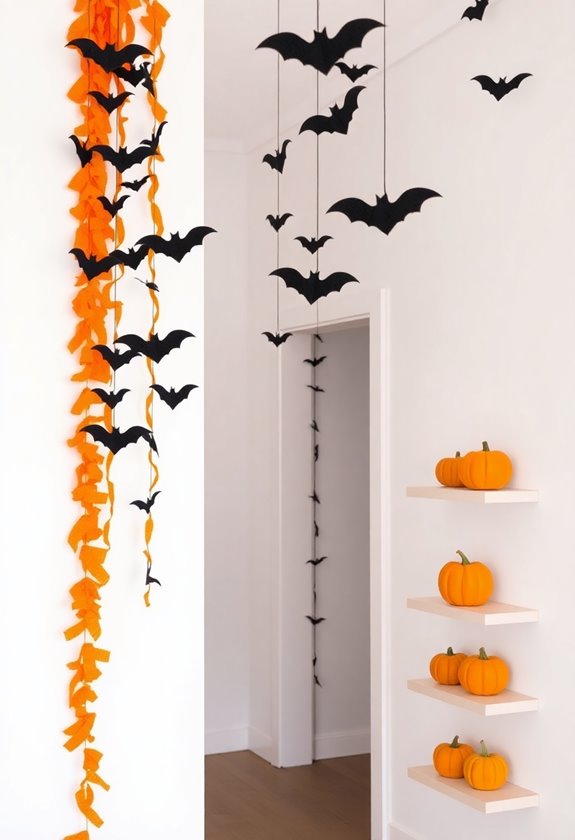 vertical halloween wall decor