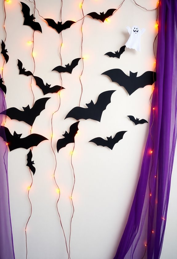 vertical halloween wall displays