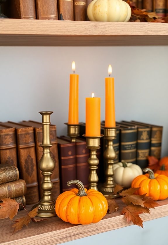 vintage halloween tabletop accents