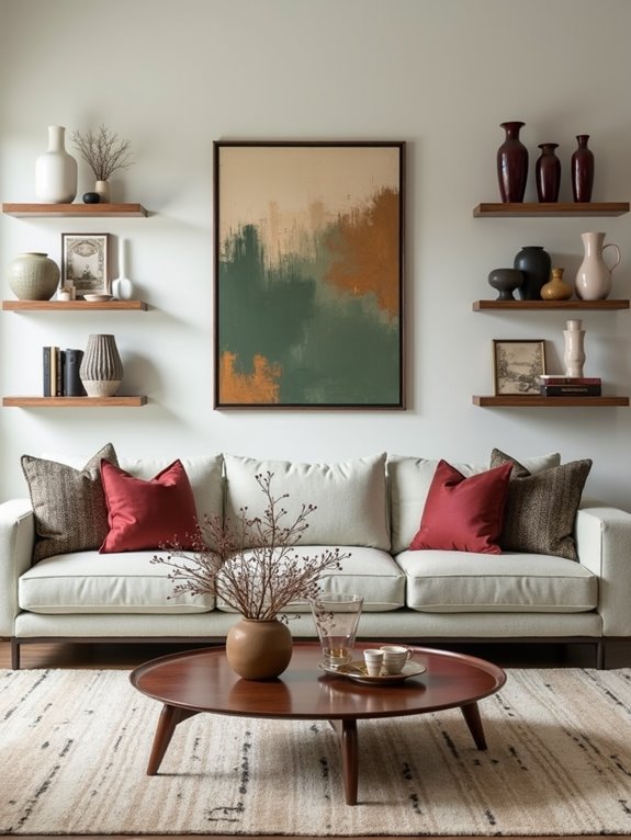 blending traditional holiday colors