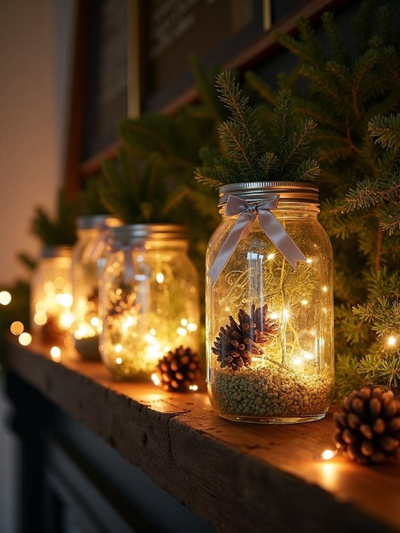 charming holiday mason jar crafts