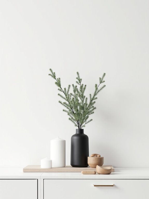 cozy scandinavian holiday decor