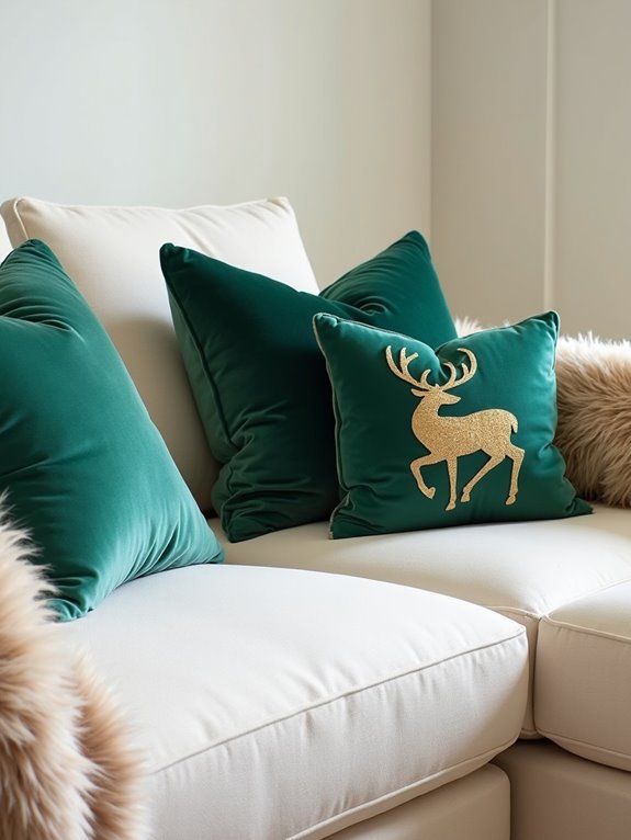 cozy upscale holiday decor
