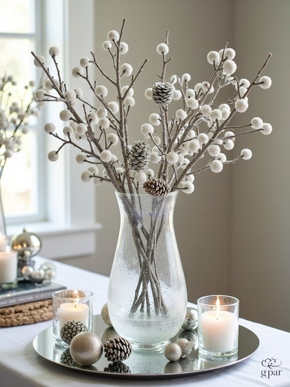 elegant budget friendly centerpieces