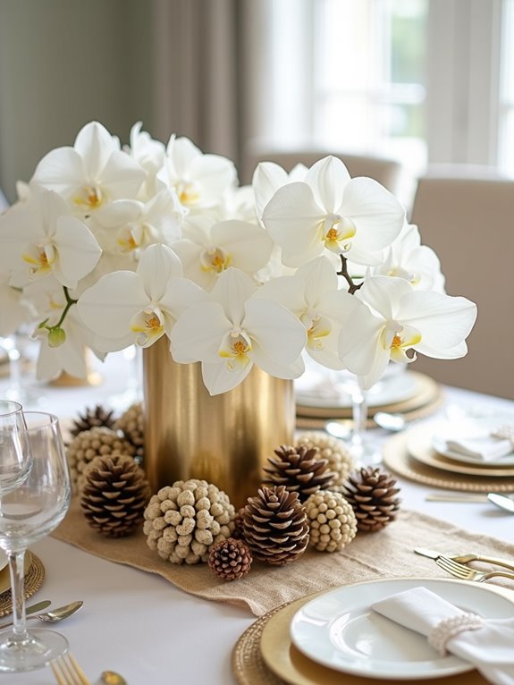 elegant diy holiday centerpieces