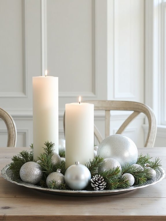 elegant holiday table centerpieces