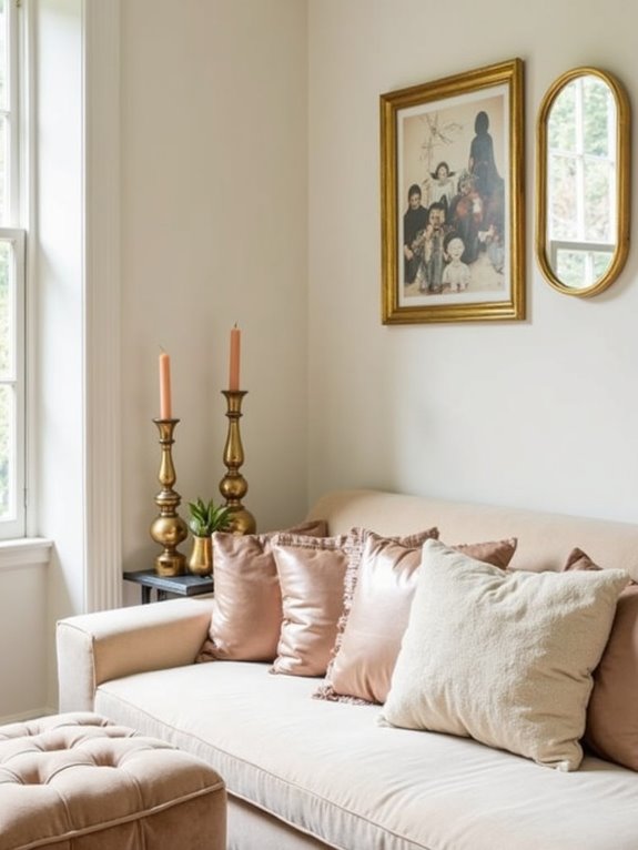 elegant metallic home accents