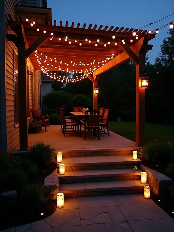 enchanting outdoor lighting ideas