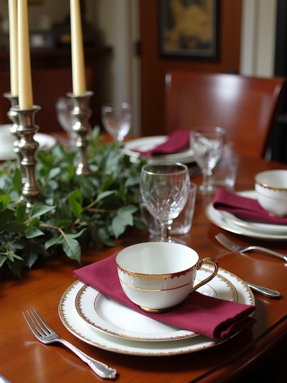 heirloom table setting memories