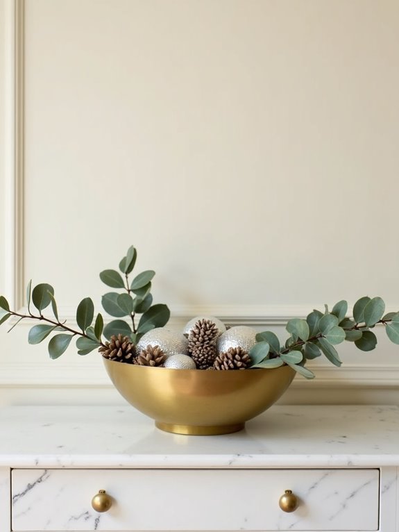 minimalist holiday arrangements elegance