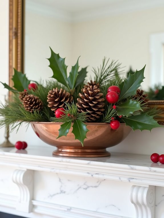 natural holiday decorations ideas