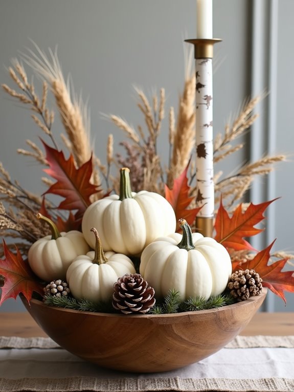 nature inspired fall centerpieces