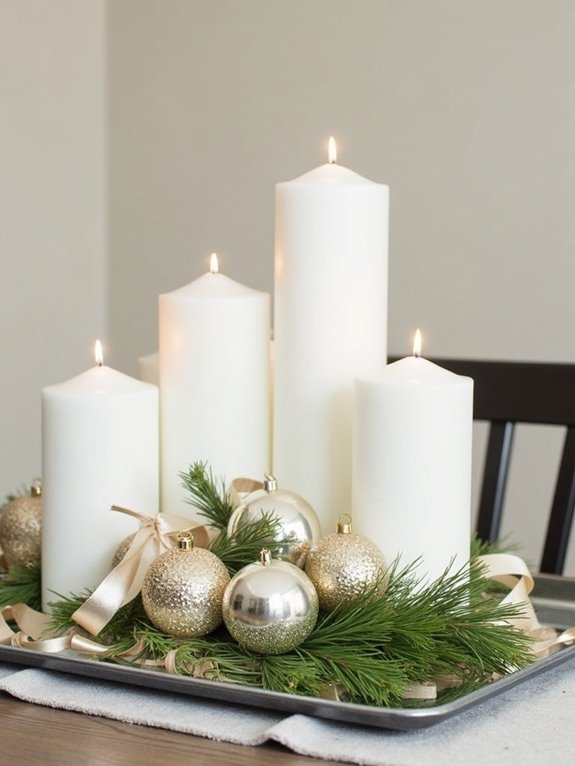 nature inspired holiday centerpieces