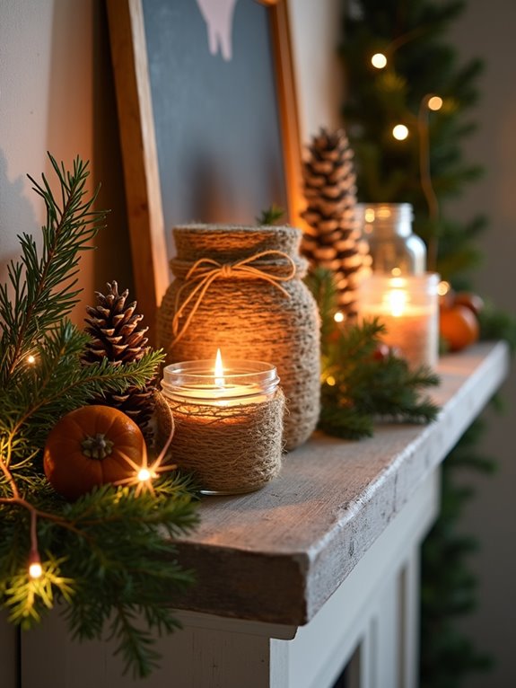 nature inspired holiday decorations