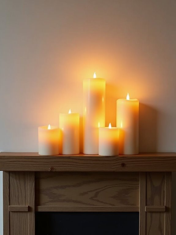 safe stylish flameless ambiance