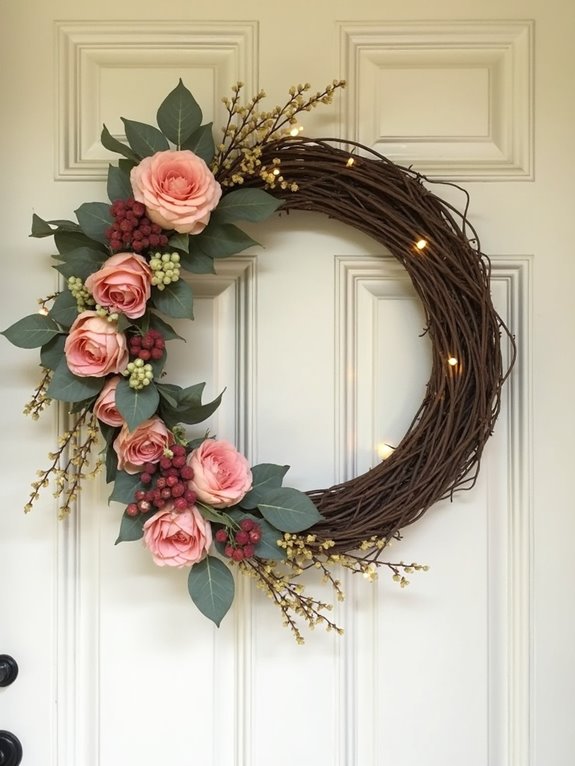 seasonal decorative wreath designs