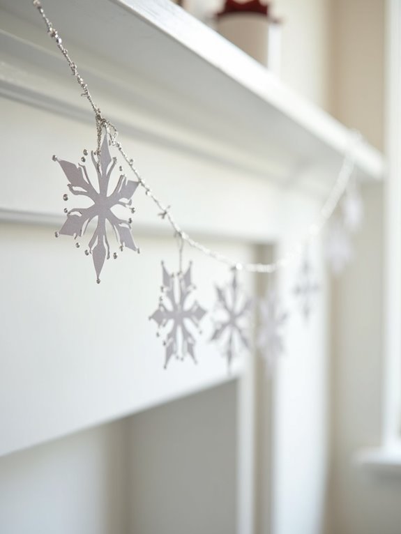 seasonal paper garland updates