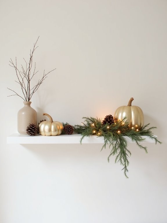 seasonal shelf styling ideas