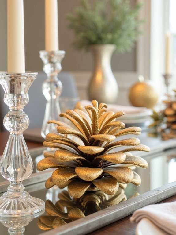 thrift store holiday decor