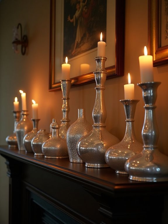 timeless mercury glass ornaments