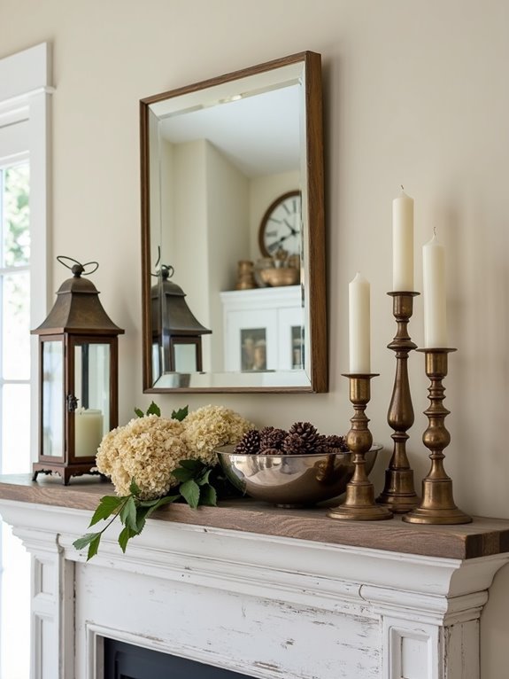 timeless metallic decor accents