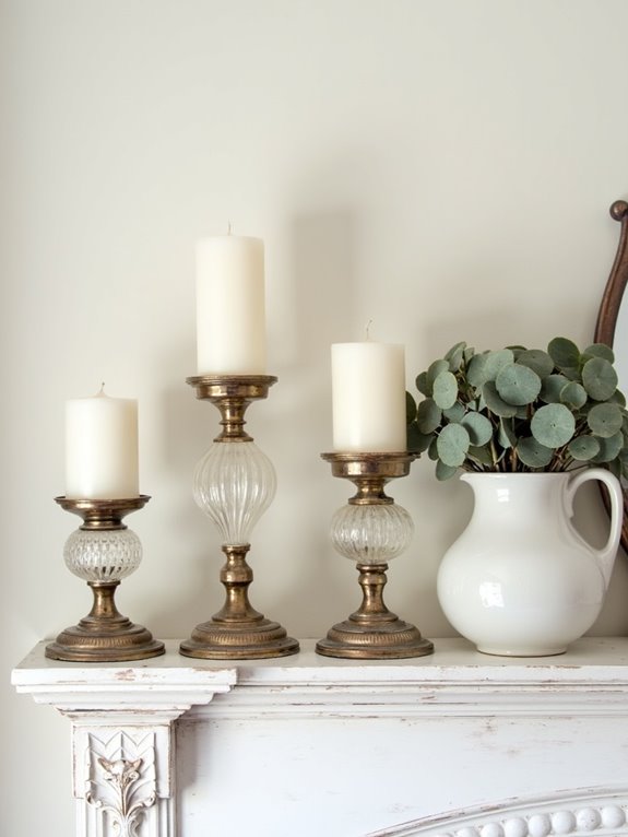 versatile year round candleholders