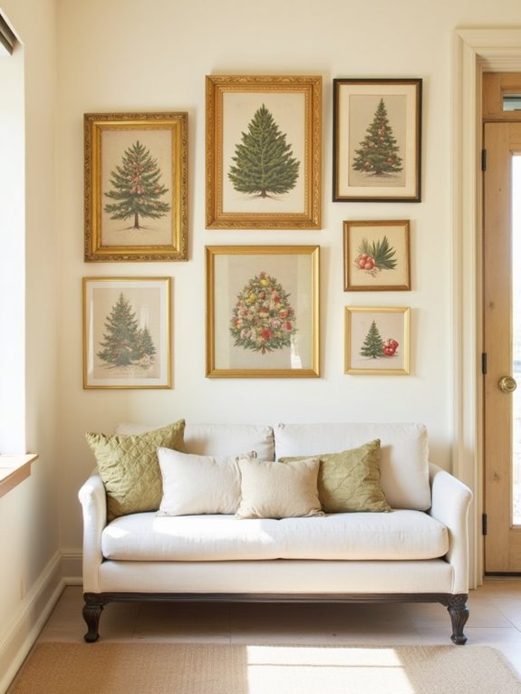 vintage holiday card gallery
