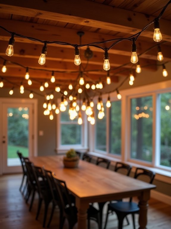 vintage lighting for ambiance