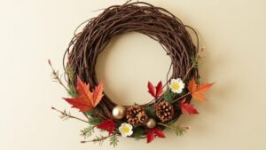 year round festive wreath creation