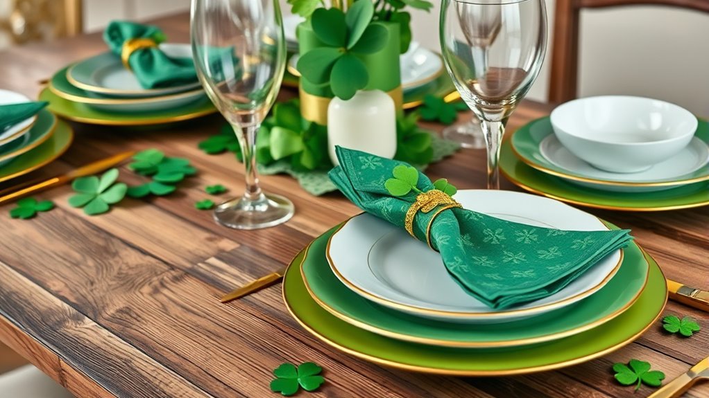 creative st patrick s day table