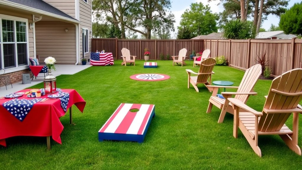 distinct party zone layout