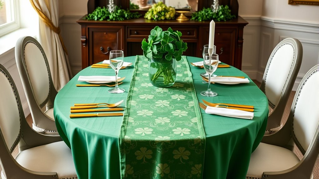 elegant st patrick s day decor