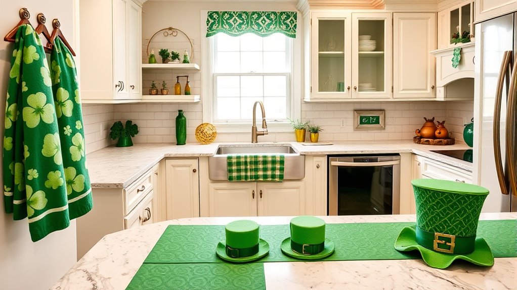 festive kitchen st patrick s decor
