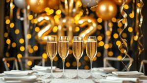 glamorous new year s eve decor