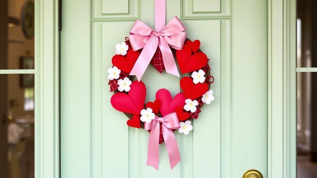 handmade valentine s day wreaths