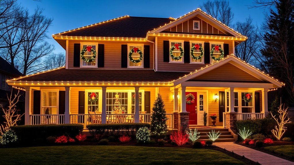 installing outdoor christmas lights