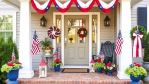 patriotic decor for celebrations