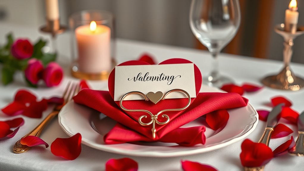 personalized place cards creative folds